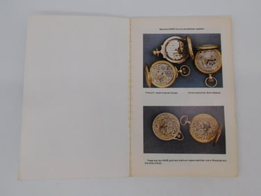Collector?s Price Guide: American Pocket Watches Book, 5th Edition WATCHMAKER WATCHMAKING TOOLS
