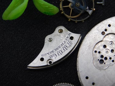 Vintage Waltham Watch Parts Assortment WATCHMAKER WATCHMAKING TOOLS