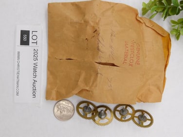 Genuine Westclox Watch Gears With Original Packaging WATCHMAKER WATCHMAKING TOOLS