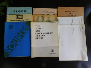 Watchmaking and Clockmaking Guides