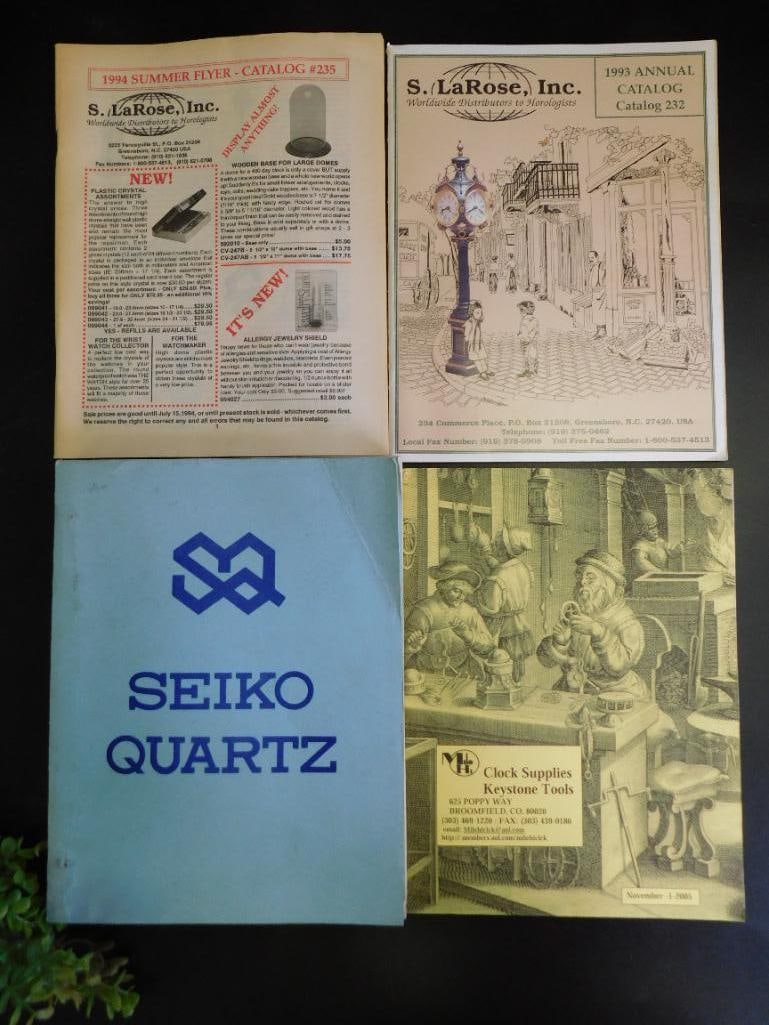 Vintage Watch and Clock Pamphlets: Vintage Watch and Clock Pamphlets