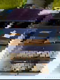 Vintage Bestfit Watchmaker?s Stem and Staff System Cabinet WATCHMAKING WATCHMAKER TOOLS