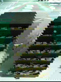 Vintage Multi-Drawer Watch Component Cabinet WATCHMAKING WATCHMAKER TOOLS