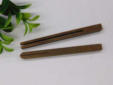 Vintage Wooden Clothes Pegs WATCHMAKER WATCHMAKING TOOLS