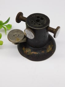 Antique Cast Iron Gas Valve Apparatus by Taplin & Co. WATCHMAKER WATCHMAKING TOOLS