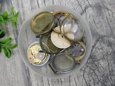 Vintage Pocket Watch and Timepiece Parts WATCHMAKER WATCHMAKING TOOLS