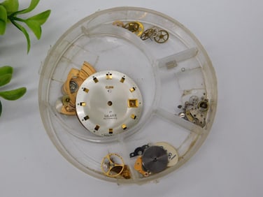 Elgin 17 Galaxie Automatic Watch Parts Set WATCHMAKER WATCHMAKING TOOLS