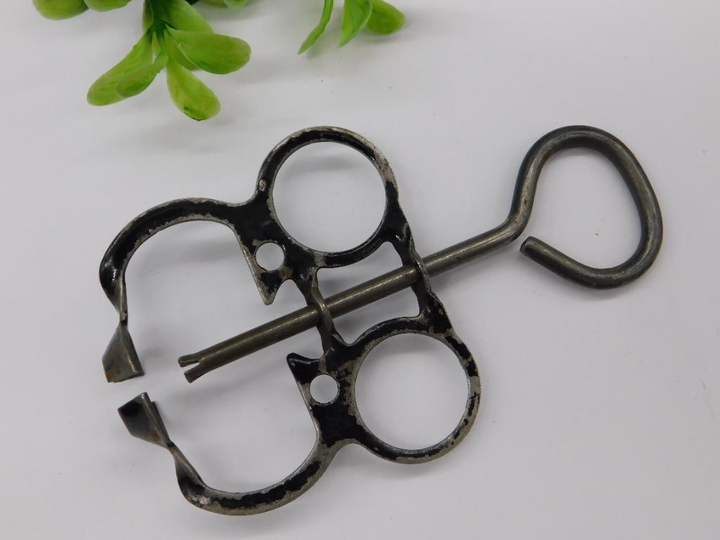 Vintage Iron Tool with Handle Design WATCHMAKER WATCHMAKING TOOLS: Vintage Iron Tool with Handle Design WATCHMAKER WATCHMAKING TOOLS