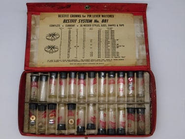 Bestfit System No. 881 for Pin Lever Watches WATCHMAKER WATCHMAKING TOOLS