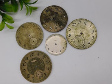 Vintage Watch Faces for Repair or Display WATCHMAKER WATCHMAKING TOOLS