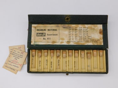 Vintage Incabloc Material Assortment No. 411