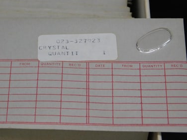 Timex Filing Box with Paper Sleeves
