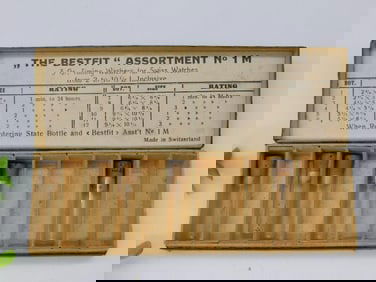 Vintage The Bestfit Timing Washers Set No. 1M