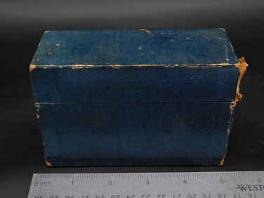 Vintage Swatchild & Co. Sample Card Box
