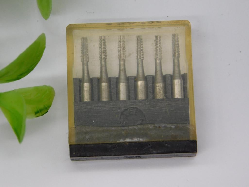 6 Diamond Rotary Burr Bits Watchmaker Watchmaking Tools: 6 Diamond Rotary Burr Bits Watchmaker Watchmaking Tools