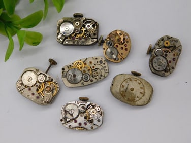 Vintage Watch Movements for Parts or Repair Watchmaker Watchmaking Tools