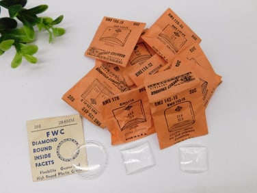 Watch Crystals and FWC Plastic Watch Crystal Watchmaker Watchmaking Tools