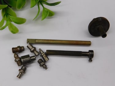 Vintage Metal Tool Attachments and Components Watchmaker Watchmaking Tools