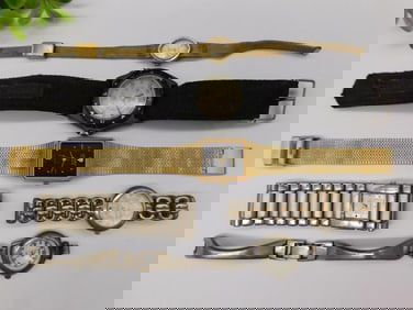 Vintage Mixed Watches in Various Conditions Watchmaker Watchmaking Tools