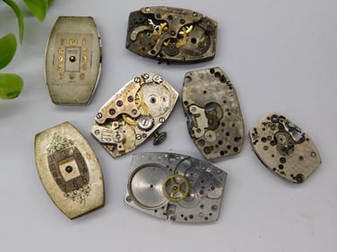 Vintage Mechanical Watch Movements and Dials Watchmaker Watchmaking Tools