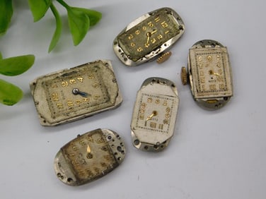 Vintage Watch Movements for Parts or Repair Watchmaker Watchmaking Tools