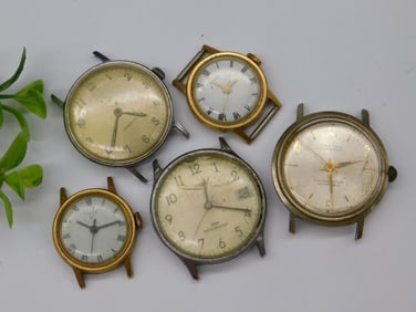 Vintage Watch Movements and Cases for Repair Watchmaker Watchmaking Tools