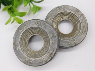 Metal Thread Gauges with Number Markings Watchmaker Watchmaking Tools