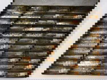 Vintage Metal Box With Watch Parts Vials Watchmaker Watchmaking Tools