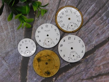 Vintage Watch Faces for Repair or Crafting Watchmaker Watchmaking Tools