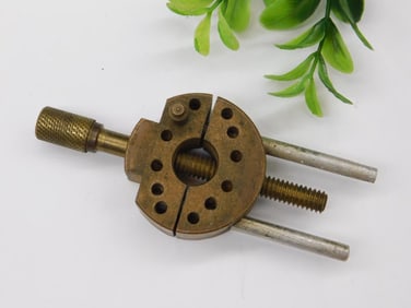 Vintage Brass and Metal Machinist Clamp Tool Watchmaker Watchmaking Tools