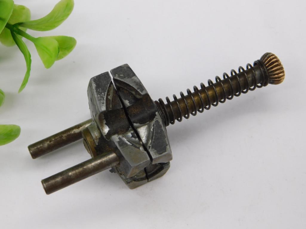 Vintage Metal Adjustable Tool Clamp Mechanism WATCHMAKING WATCHMAKER TOOLS: Vintage Metal Adjustable Tool Clamp Mechanism WATCHMAKING WATCHMAKER TOOLS