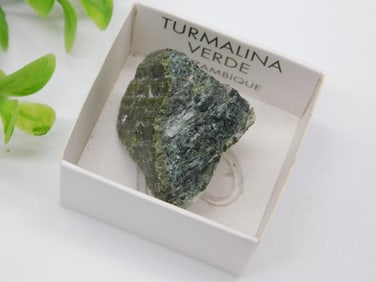 Green Tourmaline Specimen from Mozambique, 23 Grams ROCK STONE LAPIDARY SPECIMEN