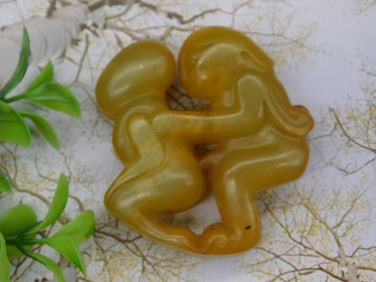 Carved Jade ROCK STONE LAPIDARY SPECIMEN