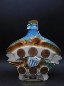 Beam Liberty Bourbon Decanter with Coin Accents