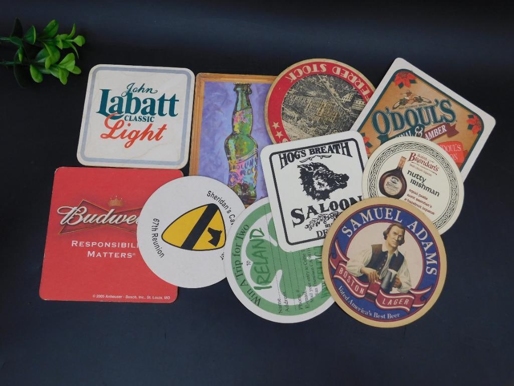 ADVERTISING COASTERS: ADVERTISING COASTERS