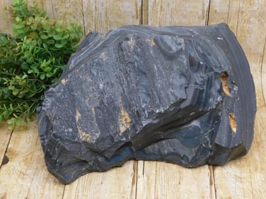 30 POUND OBSIDIAN ROCK STONE LAPIDARY SPECIMEN