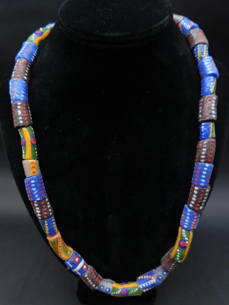 AFRICAN TRADE BEADS VINTAGE ANTIQUE: AFRICAN TRADE BEADS VINTAGE ANTIQUE