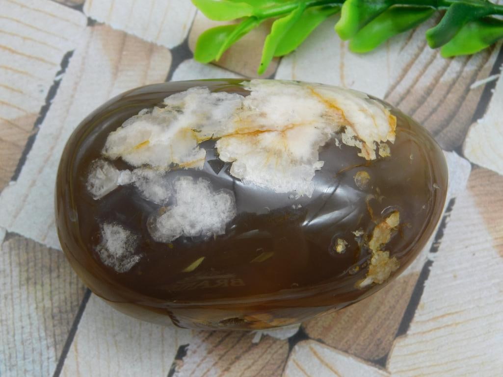 HATMANS FLOWER PETAL AGATE ROCK STONE LAPIDARY SPECIMEN: HATMANS FLOWER PETAL AGATE ROCK STONE LAPIDARY SPECIMEN