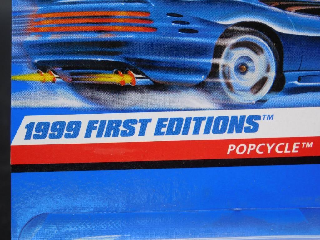 1999 Hot Wheels First Editions Popcycle Model: 1999 Hot Wheels First Editions Popcycle Model