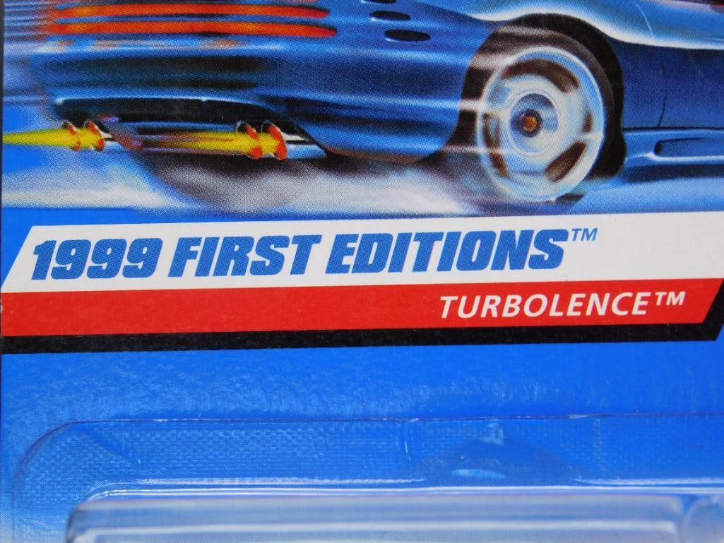 Hot Wheels 1999 First Editions Turbolence #18/26: Hot Wheels 1999 First Editions Turbolence #18/26