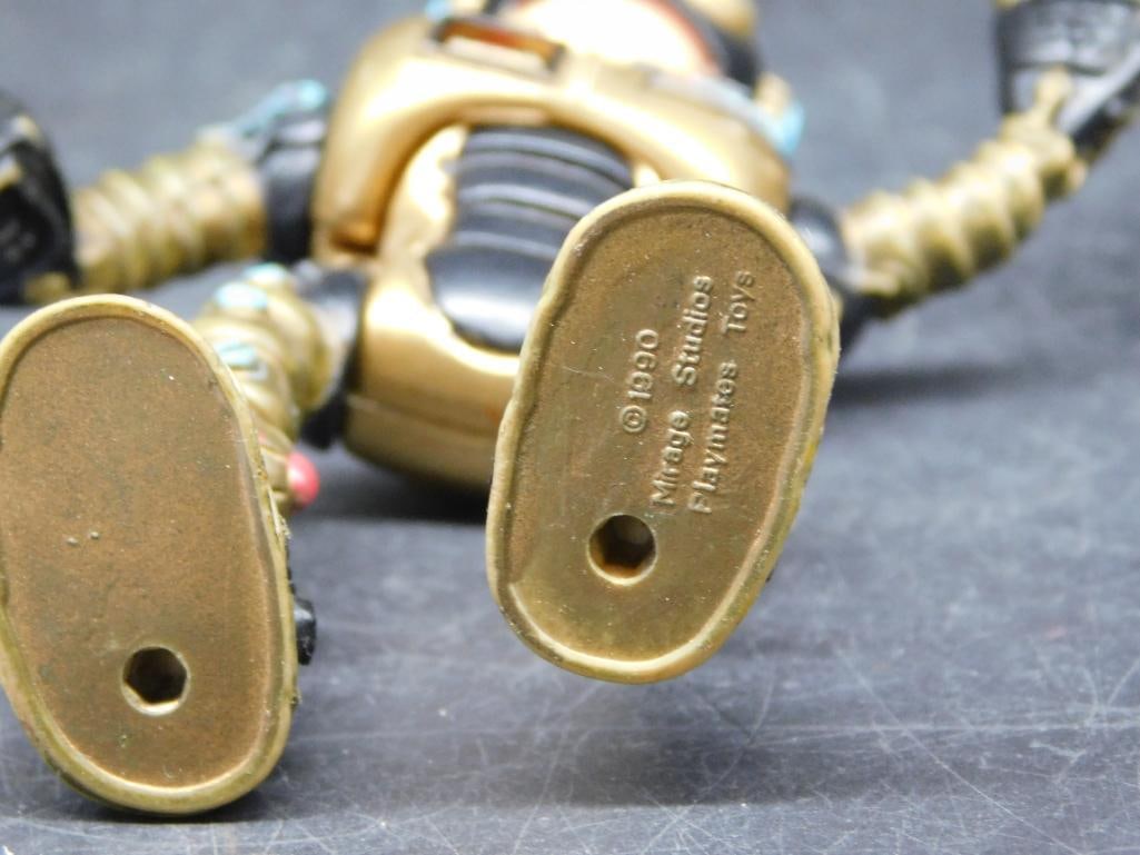 Gold Robot Action Figure from Fisher-Price, 1990: Gold Robot Action Figure from Fisher-Price, 1990