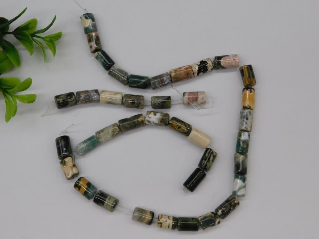 STONE BEADS ROCK STONE LAPIDARY SPECIMEN: STONE BEADS ROCK STONE LAPIDARY SPECIMEN