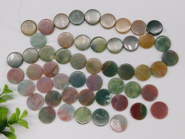 STONE BEADS ROCK STONE LAPIDARY SPECIMEN