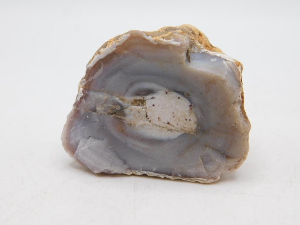 AGATE ROCK STONE LAPIDARY SPECIMEN: AGATE ROCK STONE LAPIDARY SPECIMEN