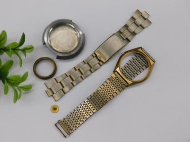 Watch Parts Including Case and Bands WATCHMAKING WATCHMAKER TOOLS