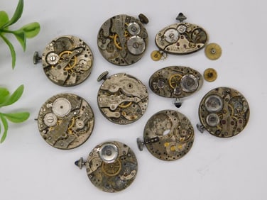 Vintage Watch Movements for Parts or Repair WATCHMAKING WATCHMAKER TOOLS