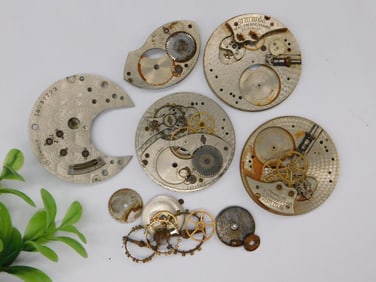 Vintage Waltham Watch Movements and Parts WATCHMAKING WATCHMAKER TOOLS