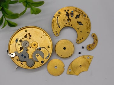 Vintage Pocket Watch Movement Components WATCHMAKING WATCHMAKER TOOLS