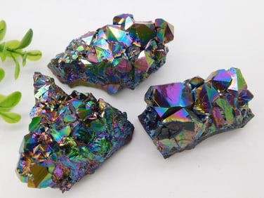 TITANIUM AMETHYST ROCK STONE LAPIDARY SPECIMEN