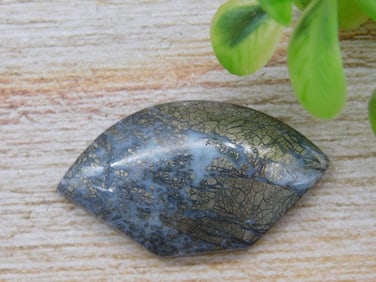 MARCASITE CABOCHON ROCK STONE LAPIDARY SPECIMEN